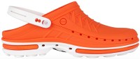 Wockclog Orange-White met hielband2